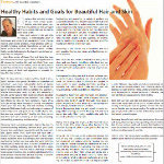 Healthy Habits and Goals for Beautiful Hair and Skin